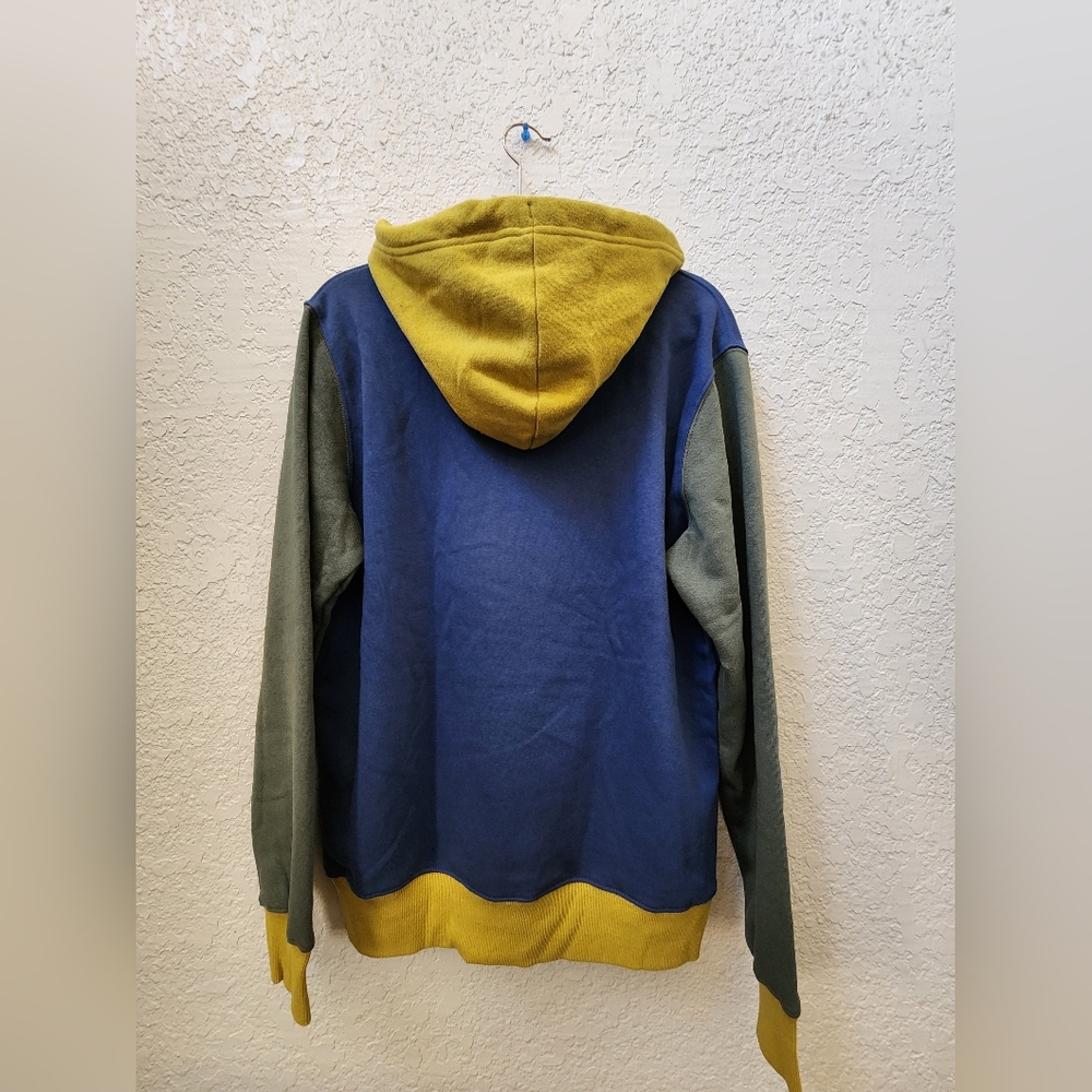 The North Face Men's Medium Colorblock Hooded Sweatshirt - Picture 3 of 8